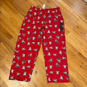 Hue Pajama Bottoms. NWT! Size Large. Red with Pug Boxer Print.